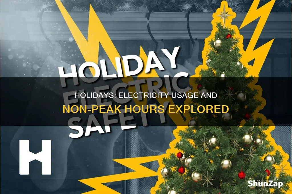 are holidays non peak hours for electricity