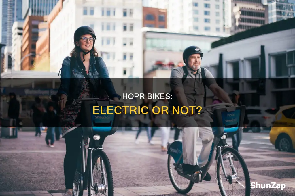 are hopr bikes electric