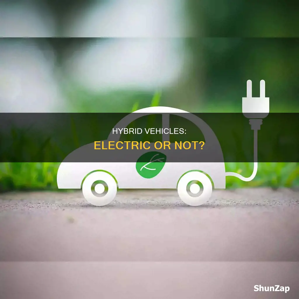 are hybrid vehicles considered electric