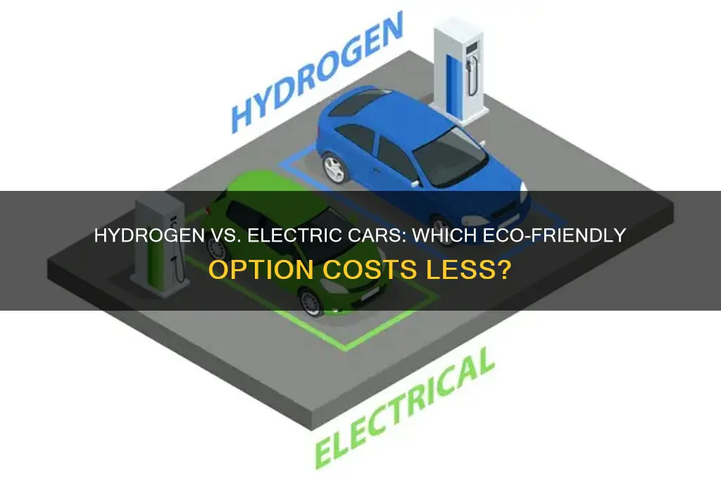 are hydrogen cars cheaper than electric
