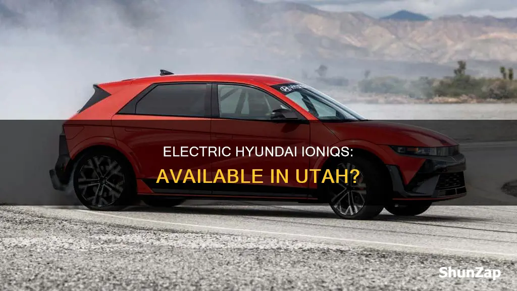 are hyundai electric ioniqs available in ut