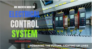 Electrical Control Systems: Inserted Devices and Their Functions