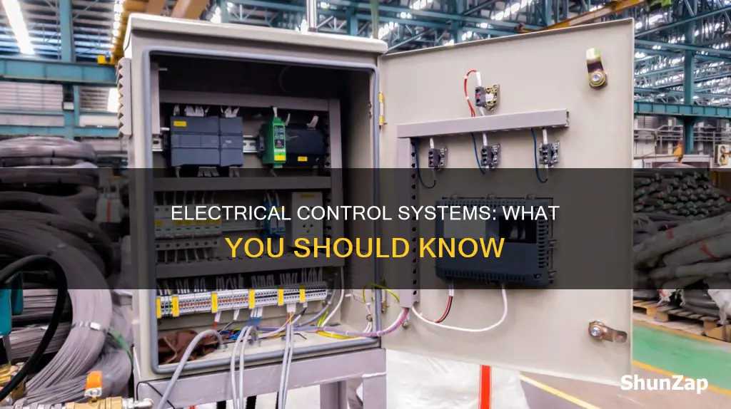 are interested when the electrical control system