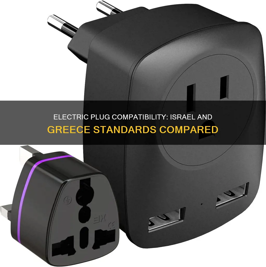 are israel electric plugs same as greek