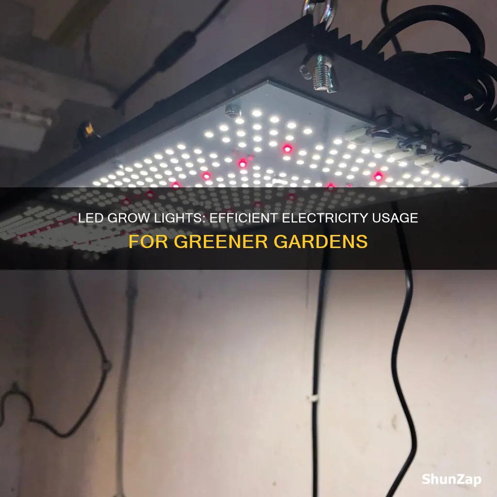 are led grow lights better on electricity