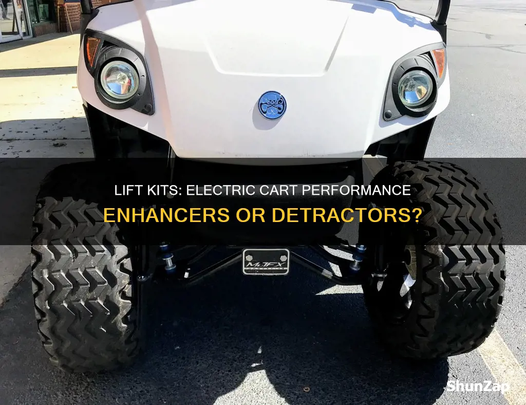 are lift kits bad for electric cart