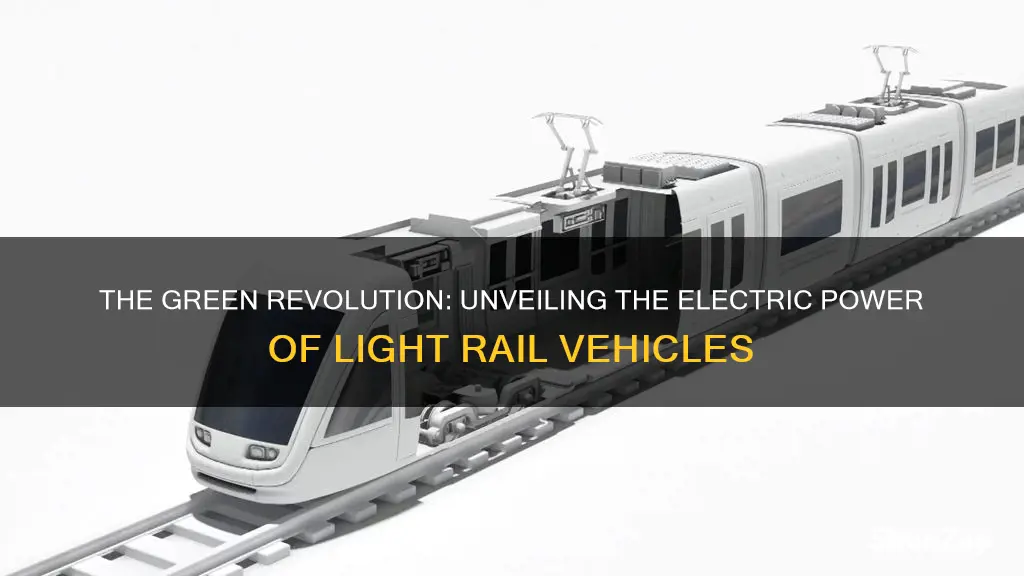 are light rail vehicles electric