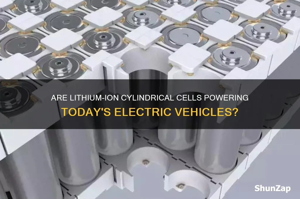 are lithium ion cylinderical cells used in electric vehicles