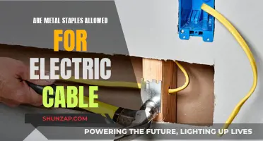 Metal Staples and Electric Cables: Safe or Not?