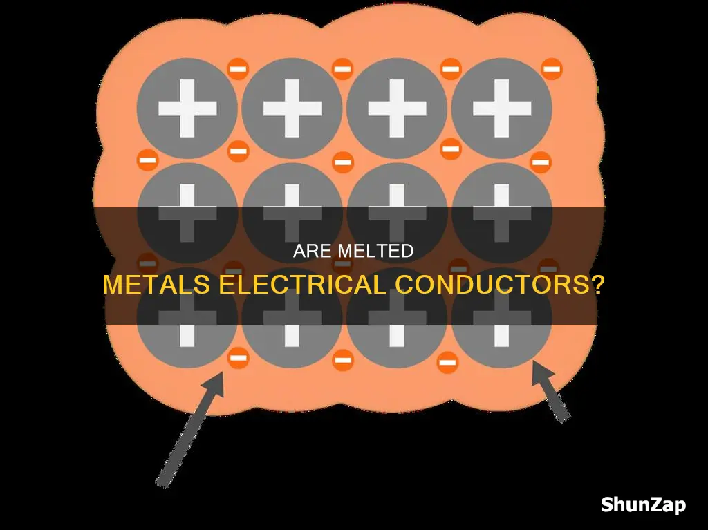are metallicsubstances electrical conductors in the melt