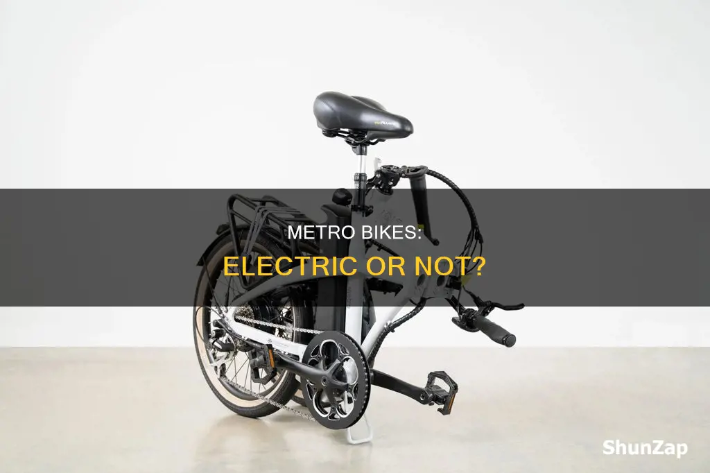 are metro bikes electric