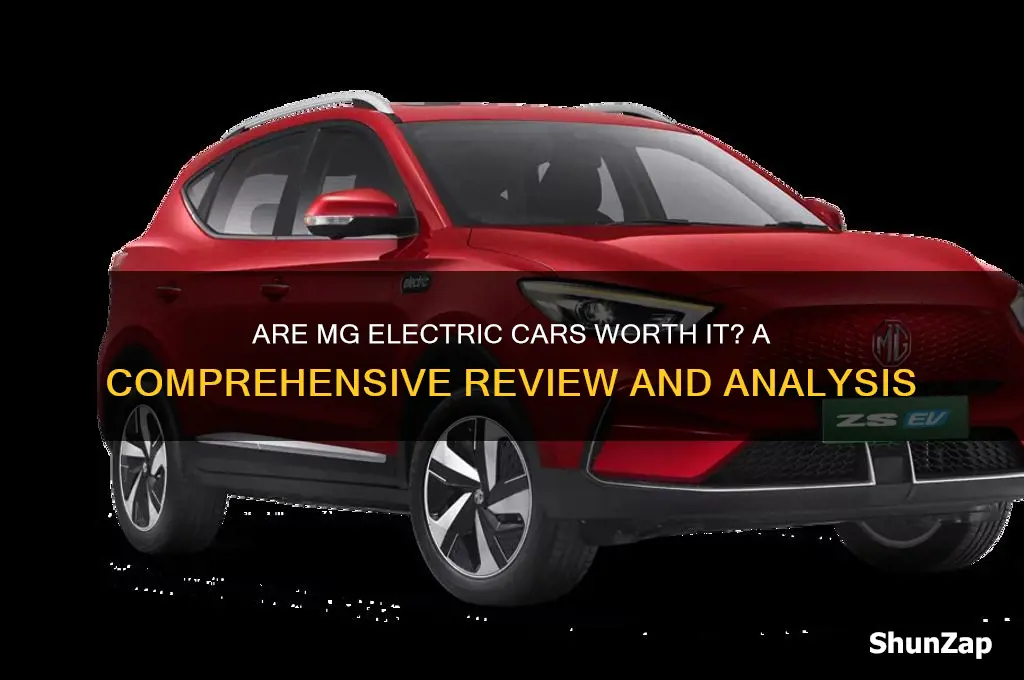 are mg electric cars any good