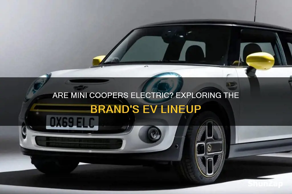 are mini coopers electric cars