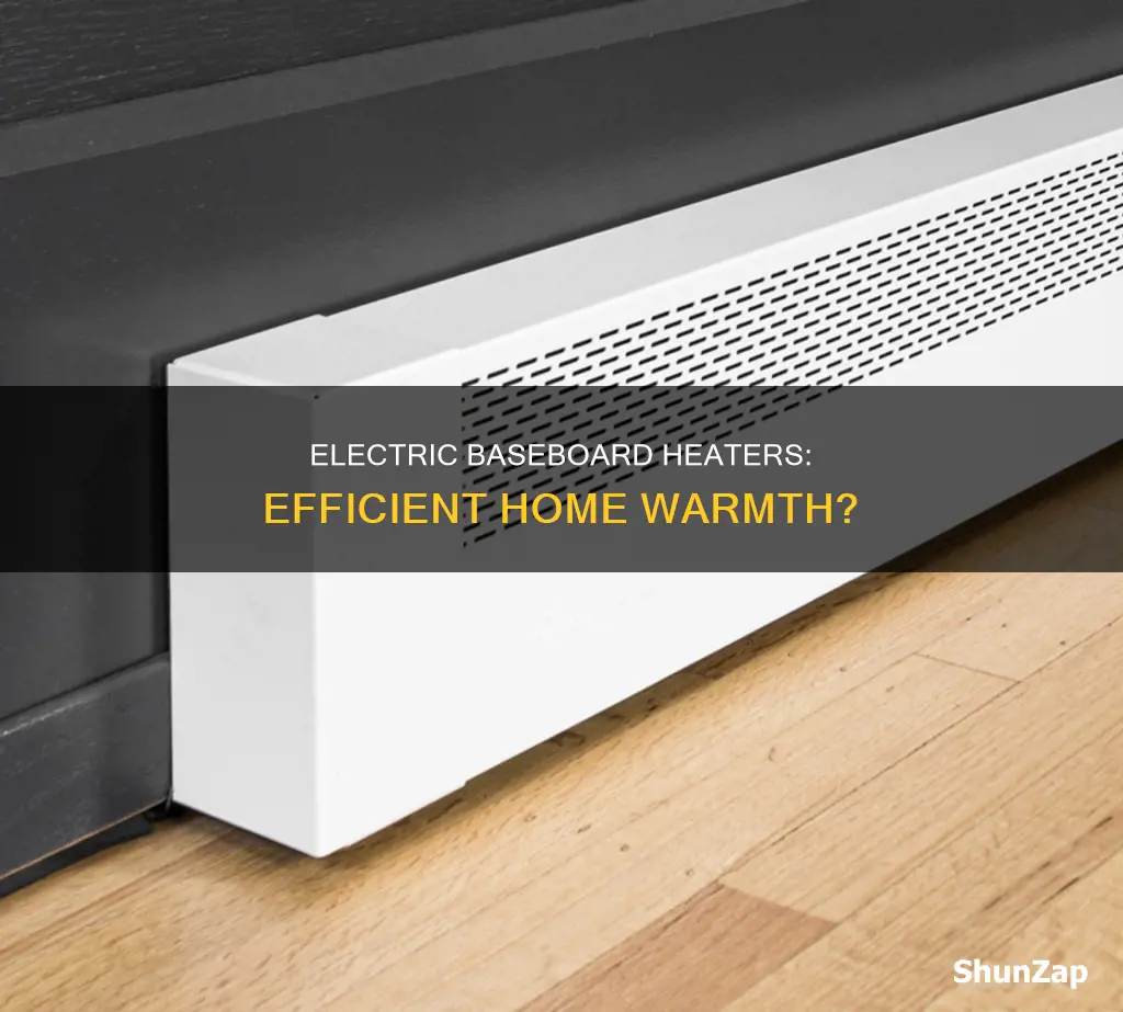are new electric baseboard heaters more efficient