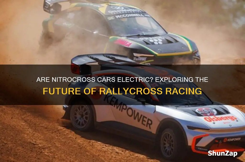 are nitrocross cars electric