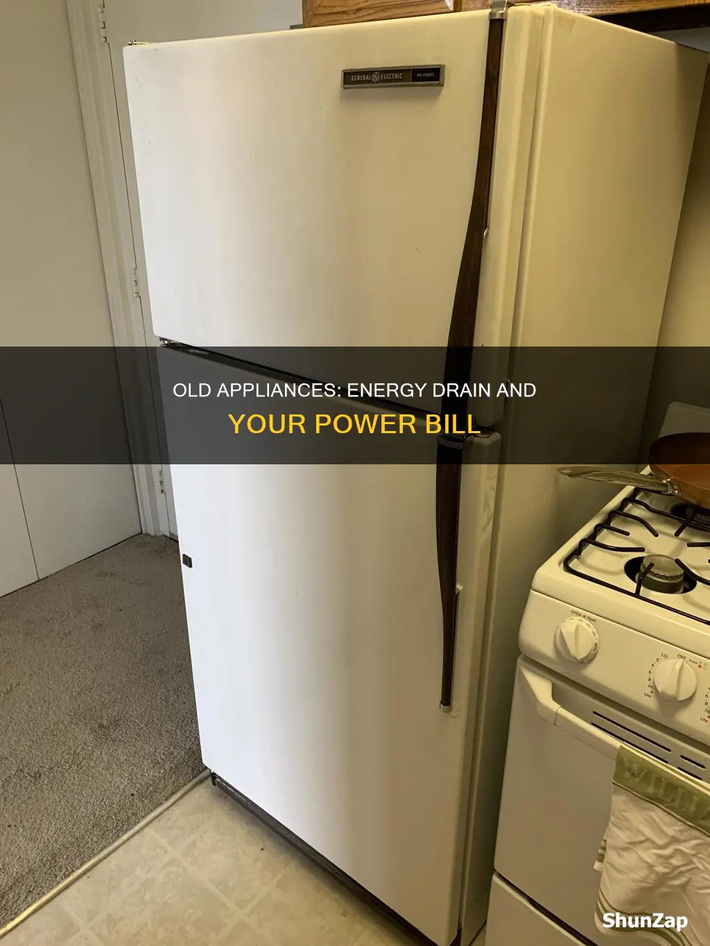are old appliances a drain on electricity