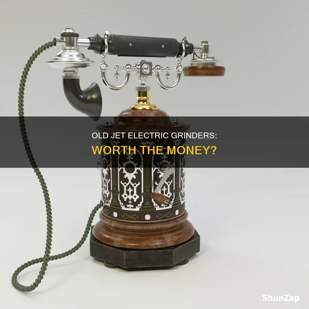 are old jet electric grinders worth anything
