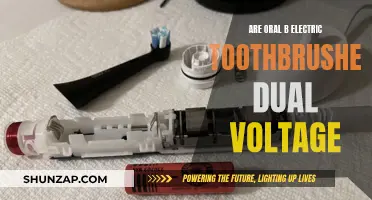 Oral-B Electric Toothbrushes: Universal Voltage for Travelers?
