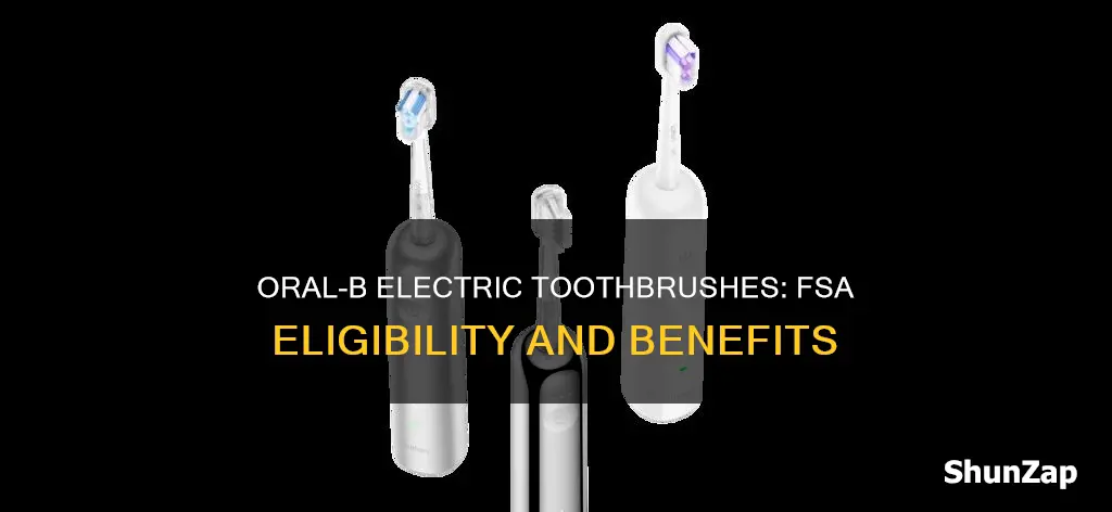 are oral b electric toothbrushes fsa eligible