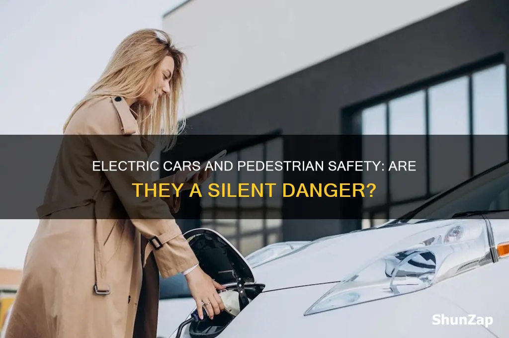 are people more likely to be hit by electric cars