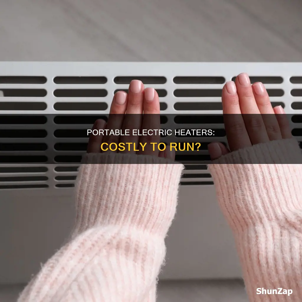 are portable electric heaters expensive to run