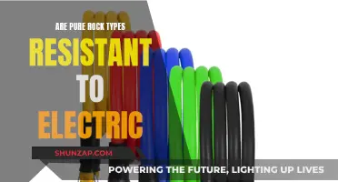 Rock Hardness: Electric Resistance in Pure Rock Types