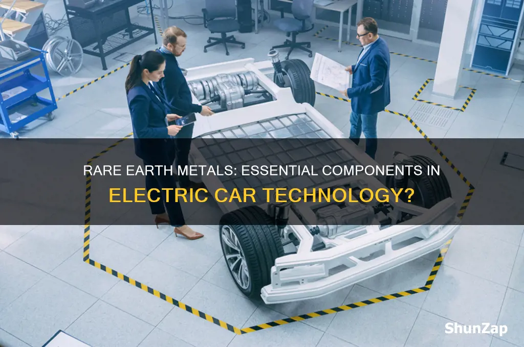 are rare earth metals used in electric cars