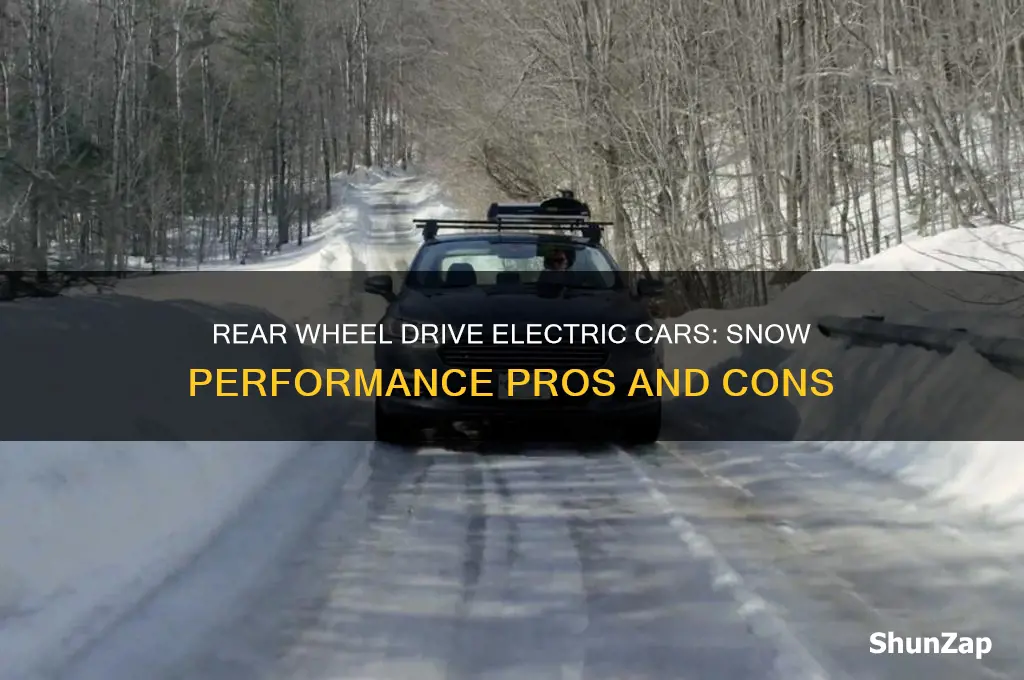 are rear wheel drive electric cars good in snow
