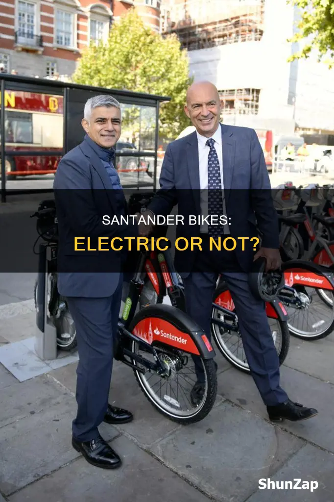 are santander bikes electric