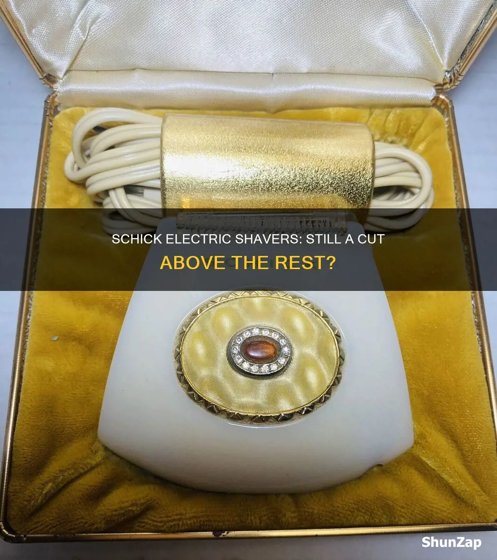 are schick electric shavers shavers amdes anymore