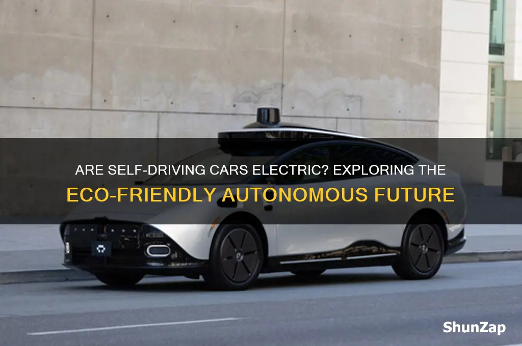 are self driving cars electric