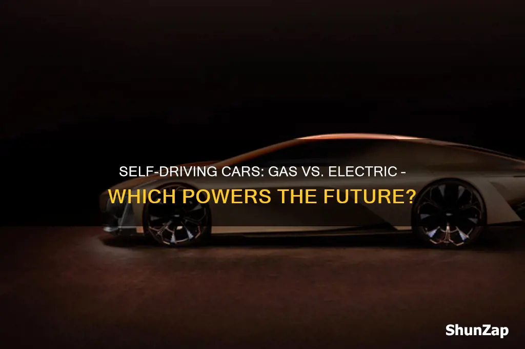 are self driving cars gas or electric