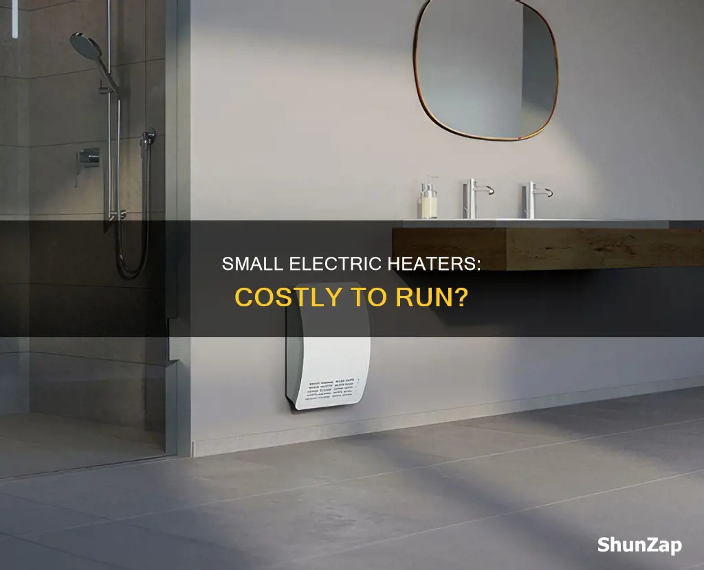 are small electric heaters expensive to run