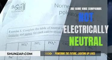 Ionic Compounds: Why Some Carry a Net Charge?
