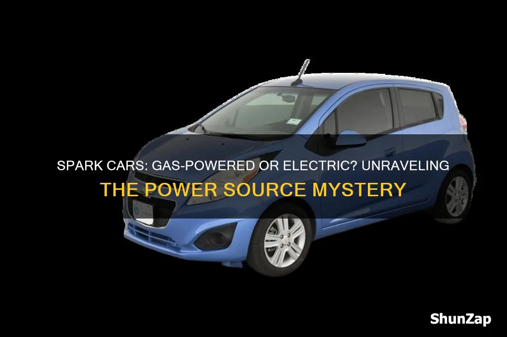 are spark gas or electric cars