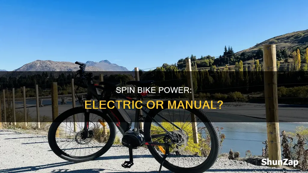 are spin bikes electric