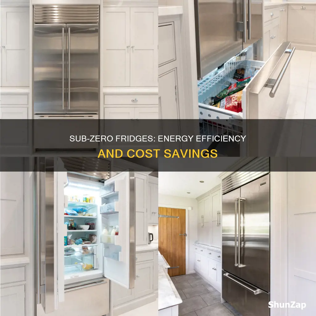 are sub zero fridges cost effective electricity