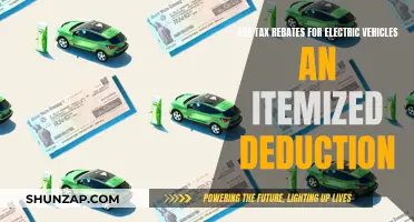 Tax Rebates for EVs: Unlocking Itemized Deductions