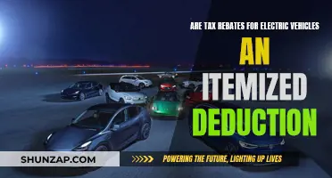 Electric Vehicle Tax Rebates: Itemized Deduction Benefits?