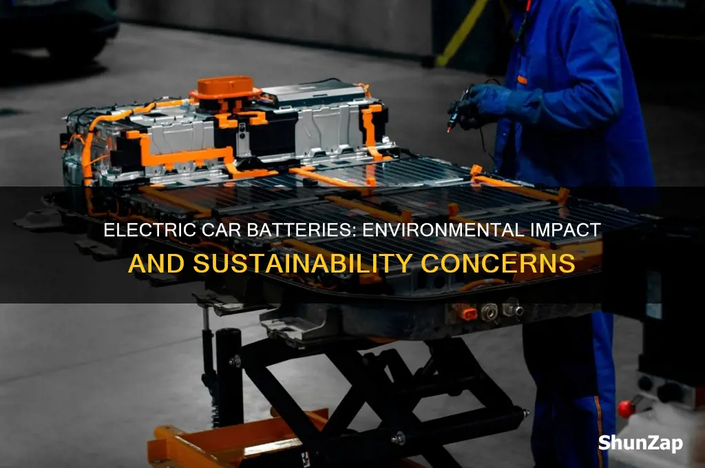 are the batteries in electric cars bad for the environment
