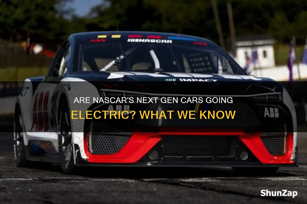 are the nascar next gen cars electric