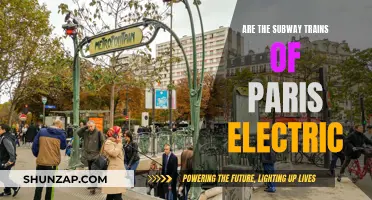 Electric Trains of Paris: Powering the City's Subway Network