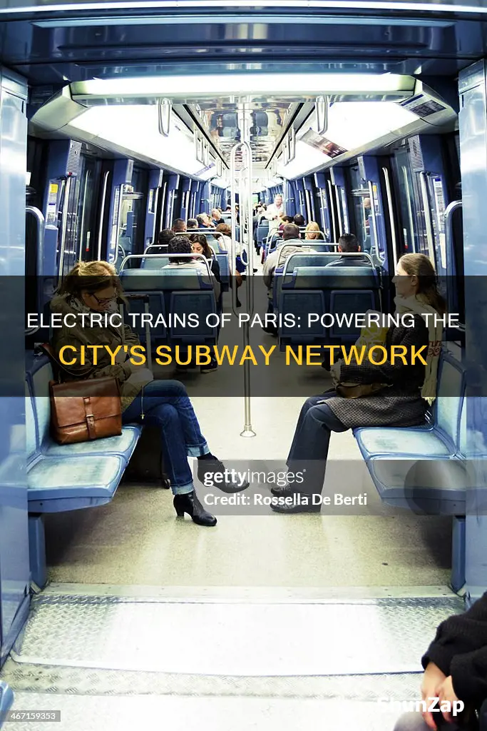 are the subway trains of paris electric