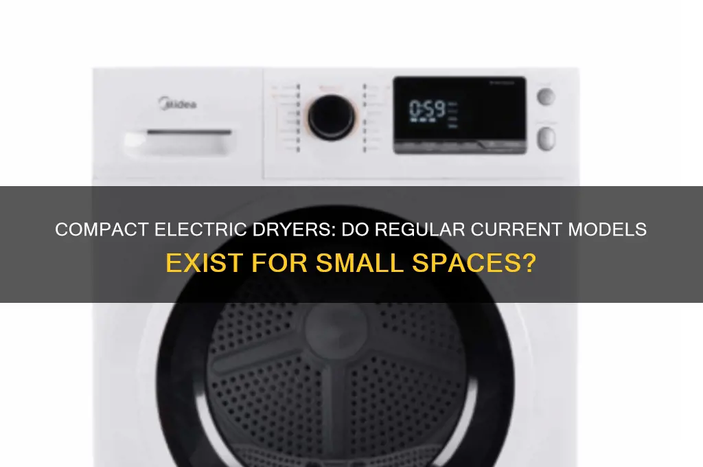 are ther small electric clothes dryers that use regular current