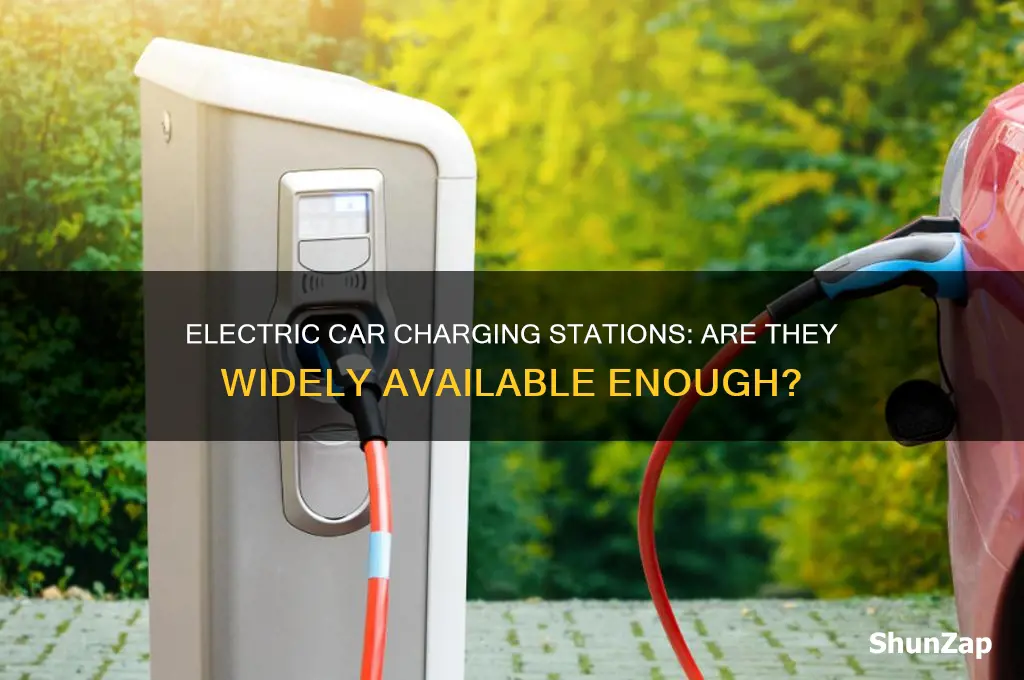 are there a lot of charging stations for electric cars