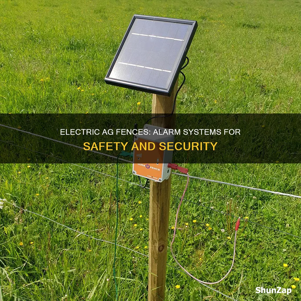 are there alarms for electric ag fences
