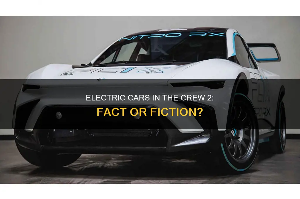 are there any electric cars in the crew 2