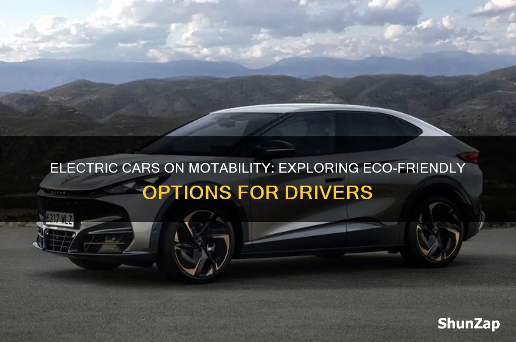 are there any electric cars on motability