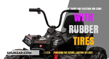 Electric Kid Cars with Rubber Tires: Are They Available?