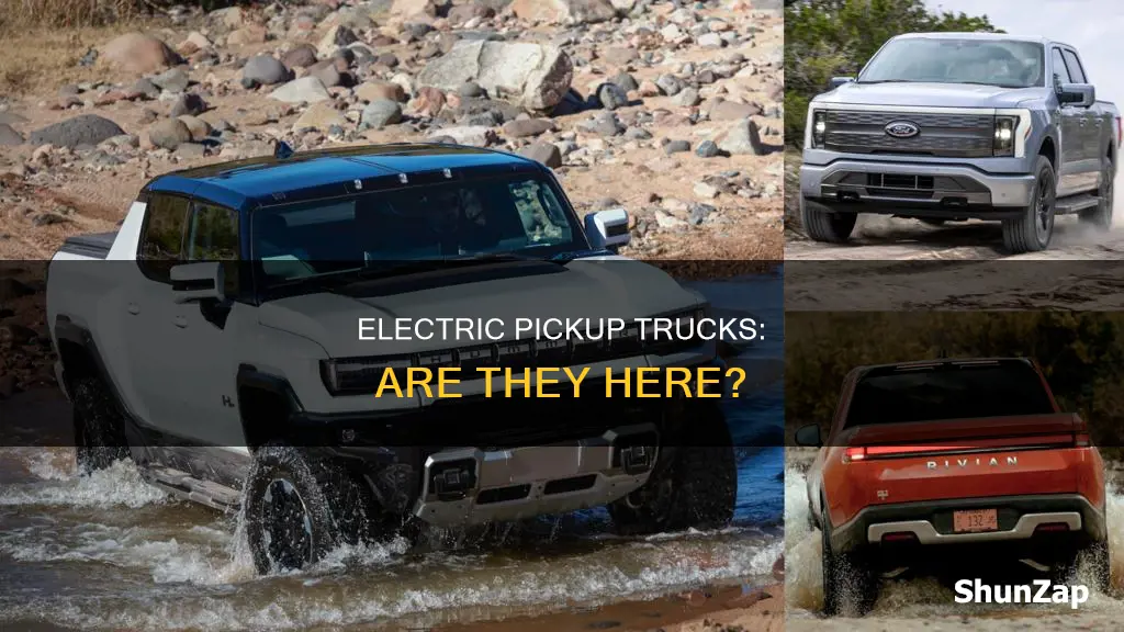 are there any electric powered pickup trucks